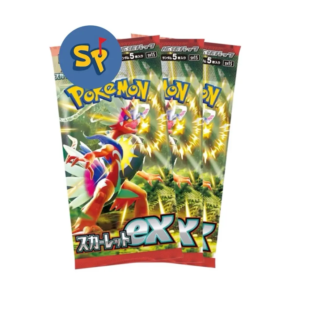 japanese scarlet ex booster box SCARLET EX BOOSTER BOX – Poke Guru Trading Cards main image 0