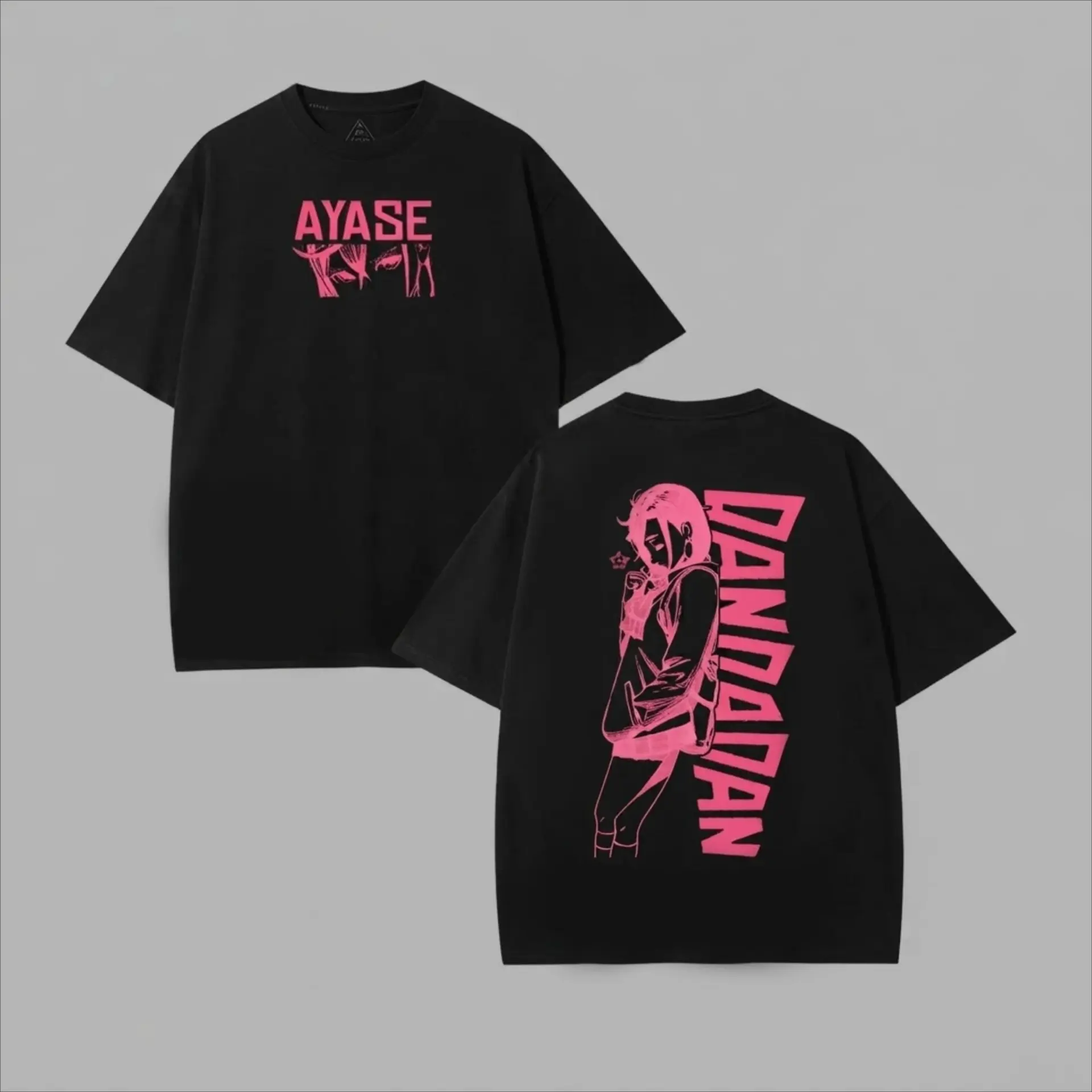 	 Dandadan Momo Ayase Graphic Tee | Anime Streetwear Pink Print T-Shirt