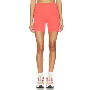 Vuori All The Form Shorts 6" in Bright Coral