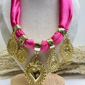 Heart necklace different colors