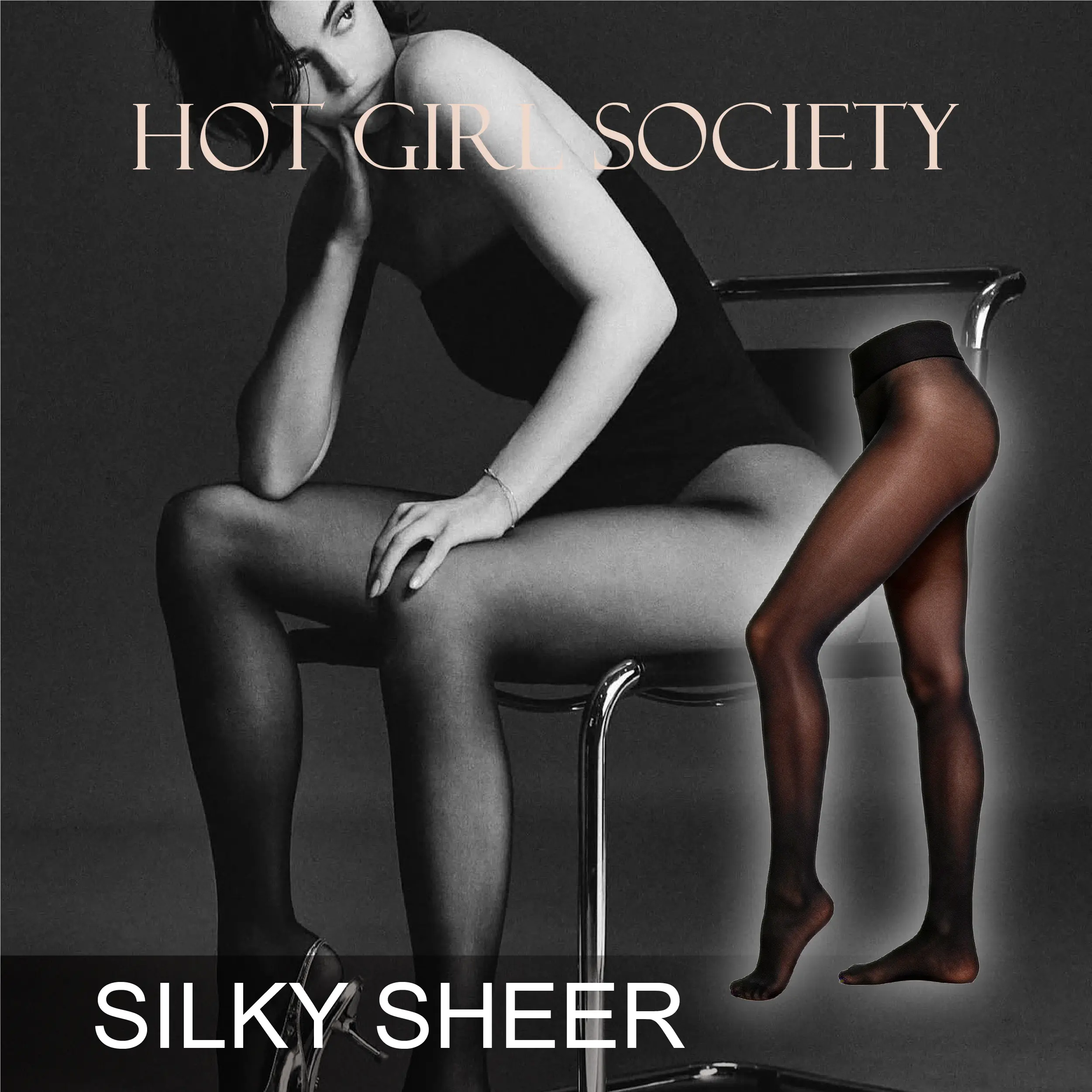 Stylish and charming women's stockings - anti-snagging, ultra-thin design, suitable for everyday wear, office occasions, holidays, etc.
