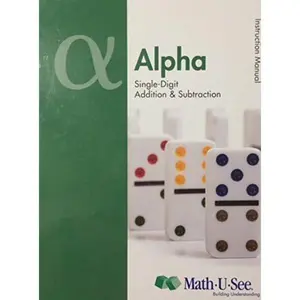 USED Book - MathUSee Alpha Instruction Pack by Steve Demme (Hardcover) - english