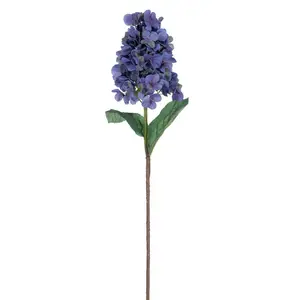 Vickerman EF225234 34" Artificial Lavender Cone Hydrangea Spray. 2 Stems In A Bag.