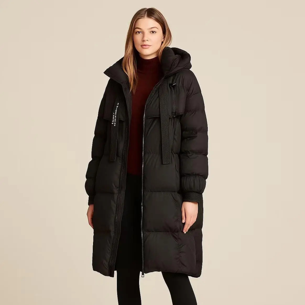 longline parka coat - TikTok Shop