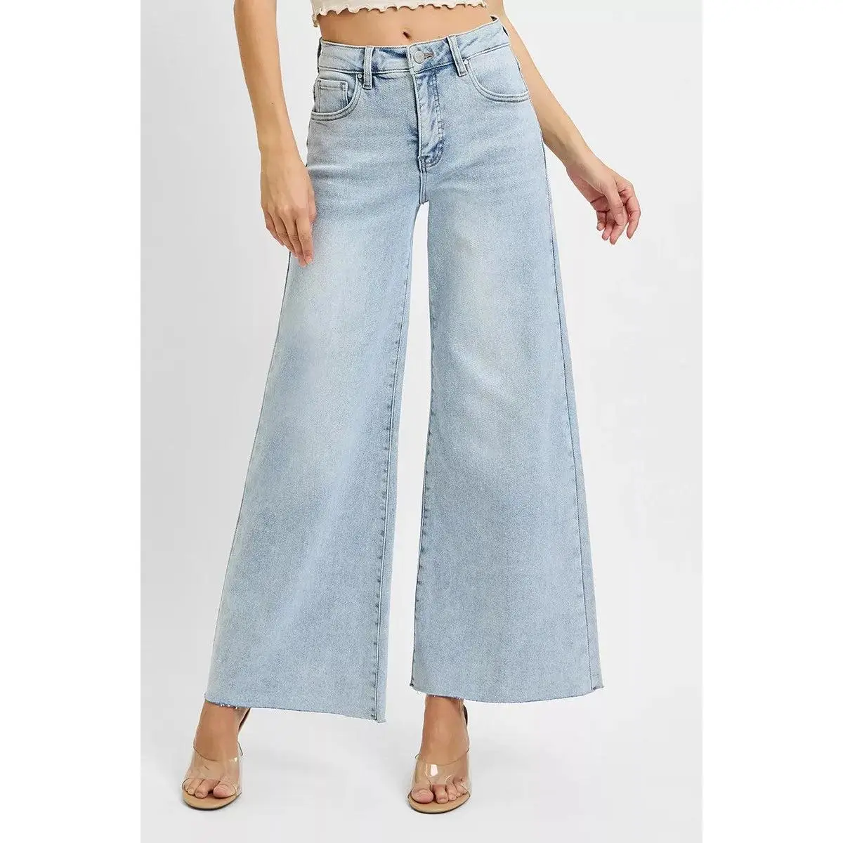 Gigi High Rise Palazzo Jeans