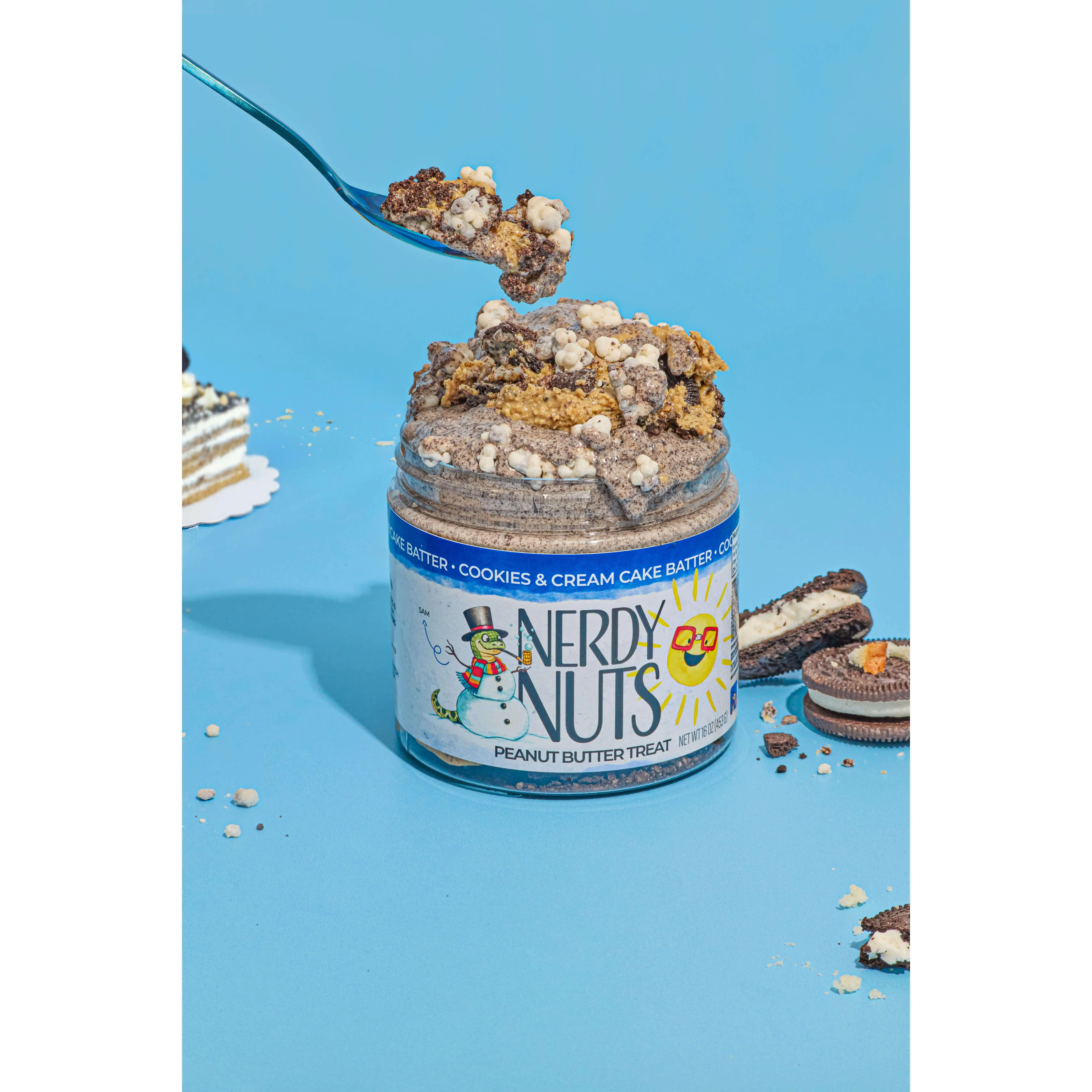 Cookies & Cream Cake Batter Peanut Butter Treat