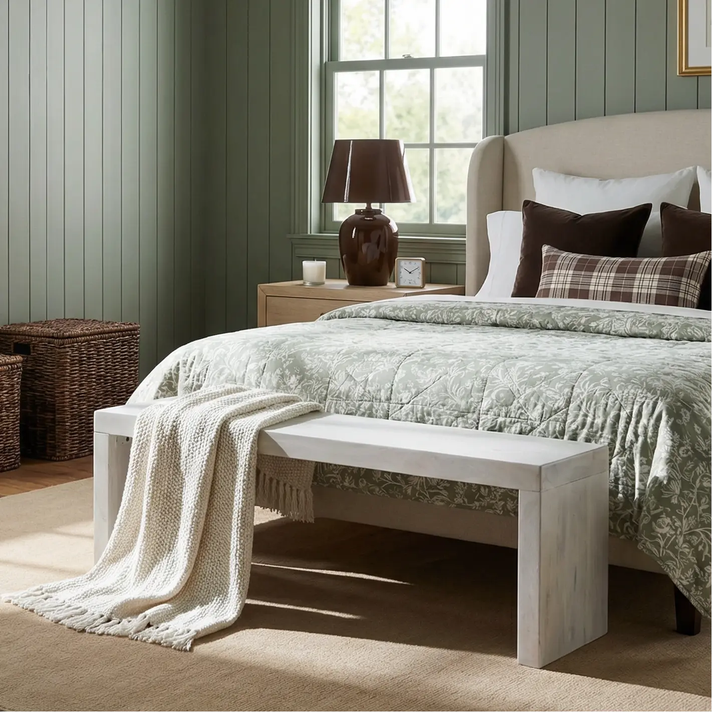 Karson Solid Wood Accent Bench