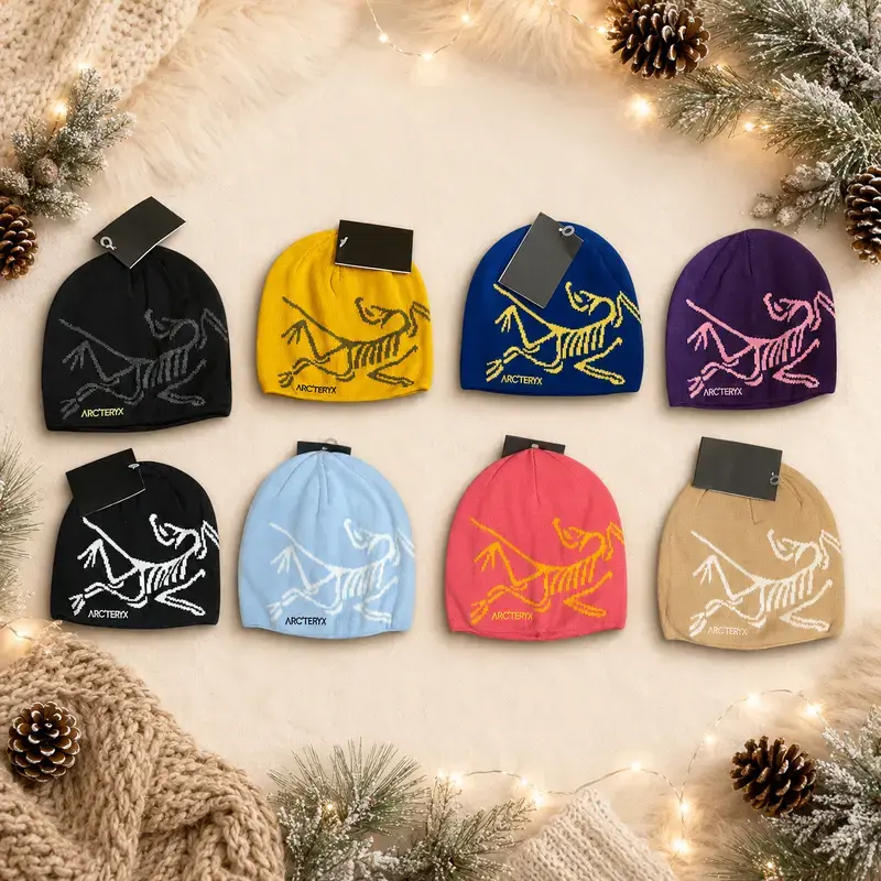 Arc'teryx Bird Head Beanie | Premium Knit Winter Skull Cap for Men & Women | Gorpcore Outdoor Hiking Ski Hat | Unisex Warm Elastic Headwear Multi-Colors