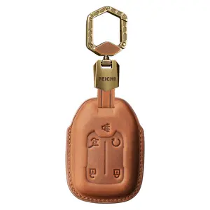 Key Fob Cover Compatible with Silverado Suburban Tahoe Acadia Terrain Yukon 1500 2500HD 3500HD 5 Buttons Key Case