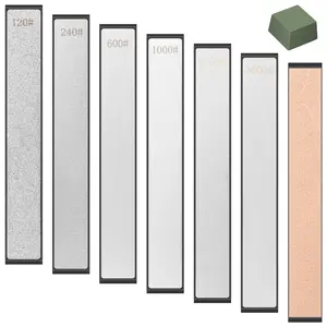 Sharpening Stones Kit Portable Knife Sharpener Fixed Angle Kit Stable Knife Sharpener Versatile Honing Whetstone High Efficient Sharpener Plate Honing Whetstone for Kitchens