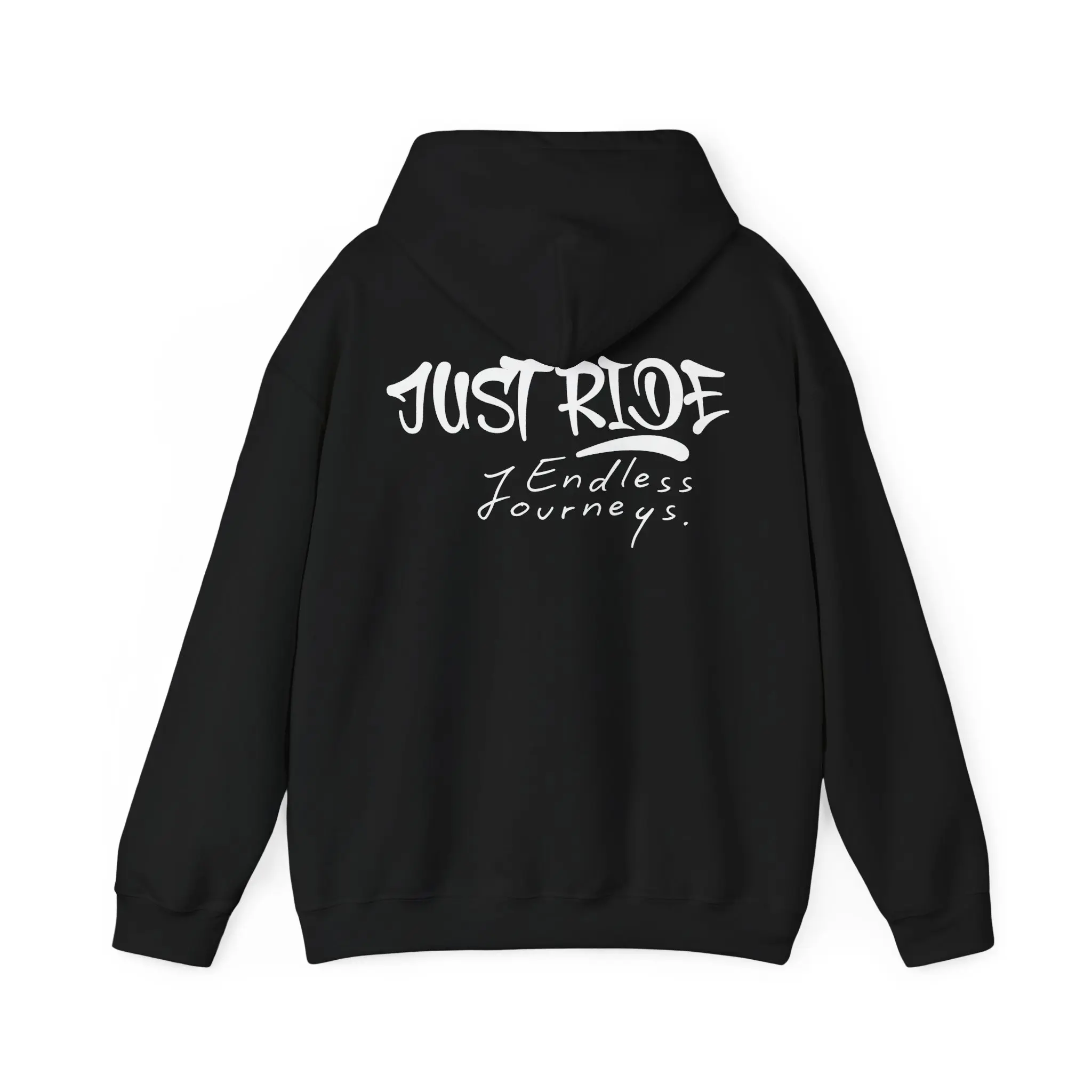 Just Ride Endless Journeys Hoodie, Motorcycle Rider Hoodie, Biker Lifestyle Sweatshirt, Streetwear Riding Hoodie, Gift for Bikers