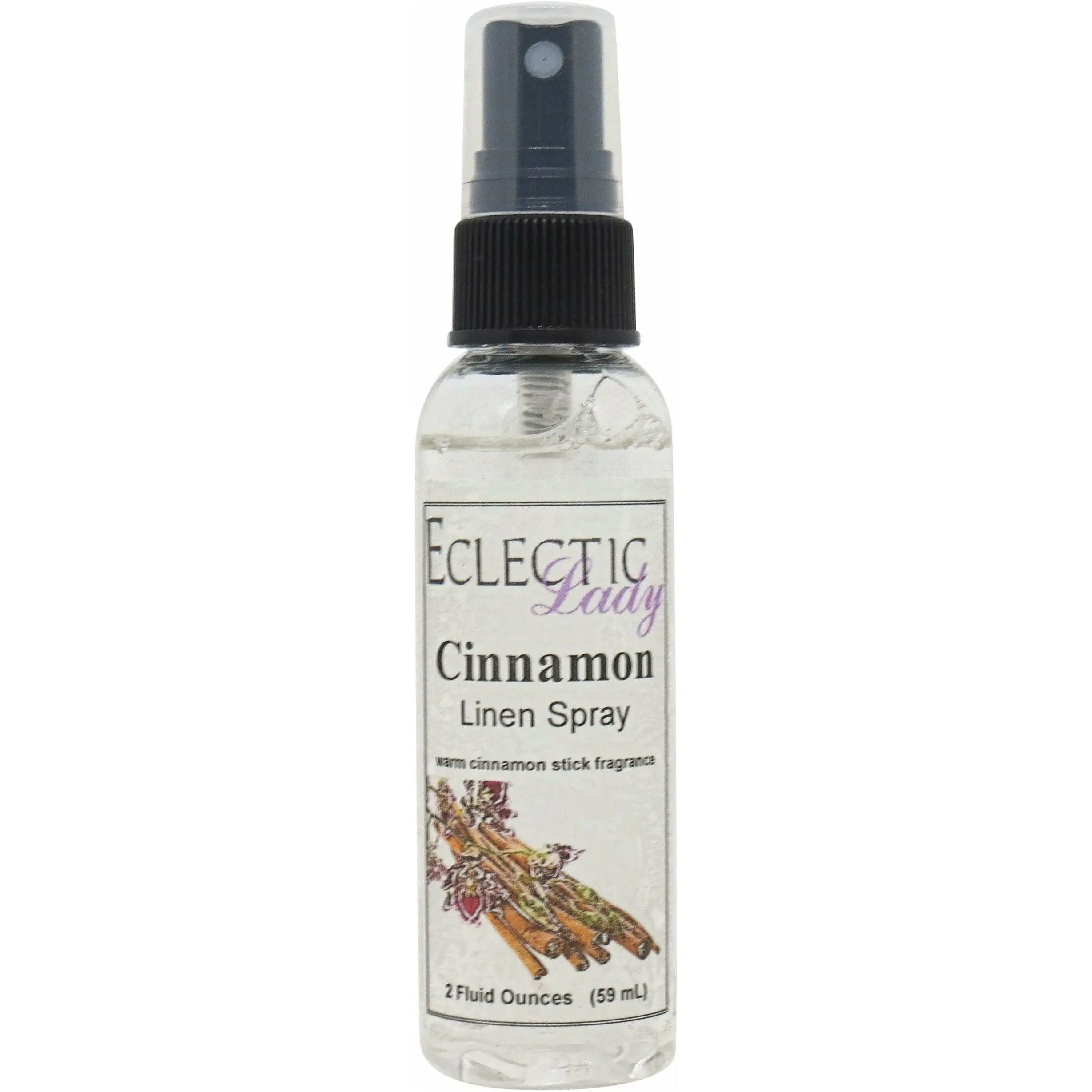 Cinnamon Linen and Sheet Spray - No Artificial Colors, Parabens, or Preservatives - Long-Lasting Scent for Bed, Fabric & Pillow