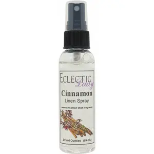 Cinnamon Linen and Sheet Spray - No Artificial Colors, Parabens, or Preservatives - Long-Lasting Scent for Bed, Fabric & Pillow