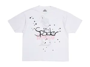 Travis Scott Men's Cactus Jack x Sp5der Days Before Rodeo II Tee White, from StockX