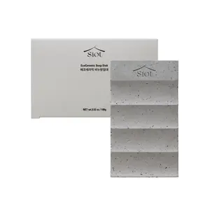 SIOT ECOCERAMIC SOAP DISH | Handmade Mineral Soap Holder | 100% Natural & Sustainable | Quick-Drying & Durable | Traditional Korean Design | Anti-Slip & Water-Resistant | 100g X 1EA