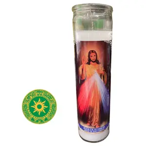 8” CANDLE JESUS ​​I TRUST IN YOU