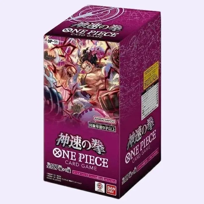 JPN] One Piece OP11 A Fist of Divine Speed Booster Pack Pulling