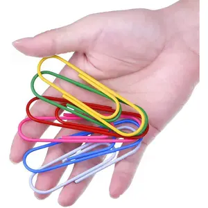 Paper Clips, 40 Pack 4 Inches Mega Large Paper Clips - 100mm Extra Large Multicolored Jumbo Coated Paperclips Big Sheet Holder for Office School Document Organizing