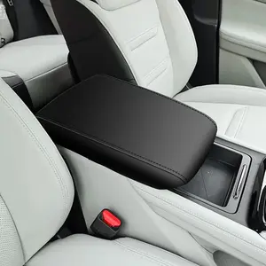 For Mazda CX-30 2020-2022 Central Storage Box Armrest Cover Cushion PU Leather