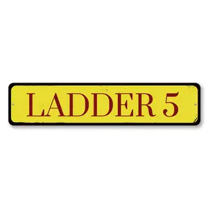 Ladder Number Sign