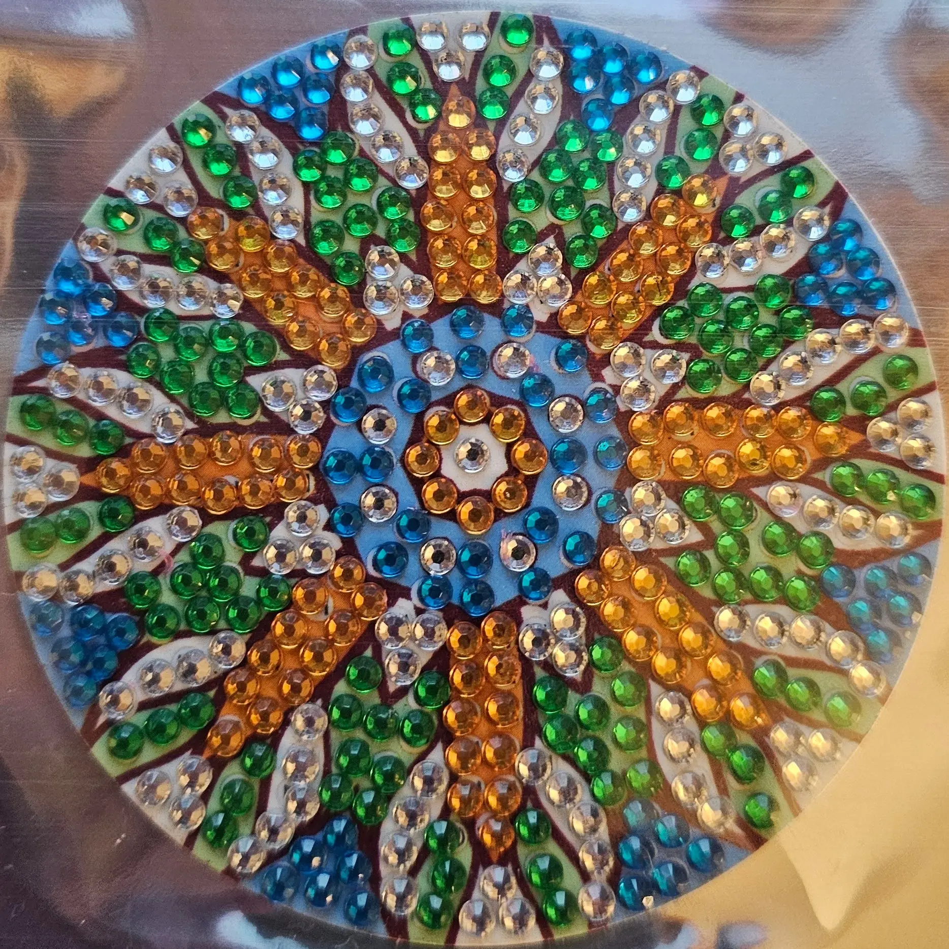 Diamond Art - Mandala Handcrafted Magnet-25