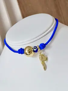 Necklace Blue Protection Knot