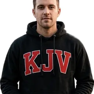Jesus KJV  hoodie Classic Personalized Christian shirt  Menswear Jesus shirt faith over fear Bible verses Christian apparel