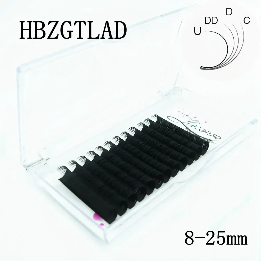 C/D/DD/U Curl 8-25mm Faux Mink Individual Eyelash Lashes Maquiagem Cilios For Professionals Soft Mink Eyelash Extension 2026 New