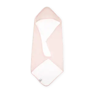 Infant Hooded Towel - Light Pink