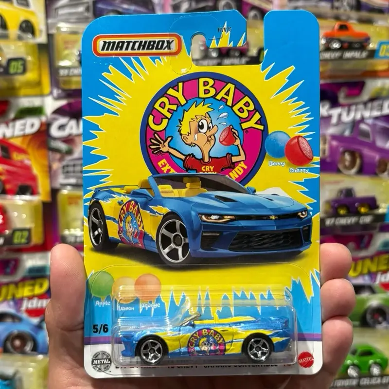 Mboxcandy series 2016 Camaro Convertible diecast car 1:64 scale