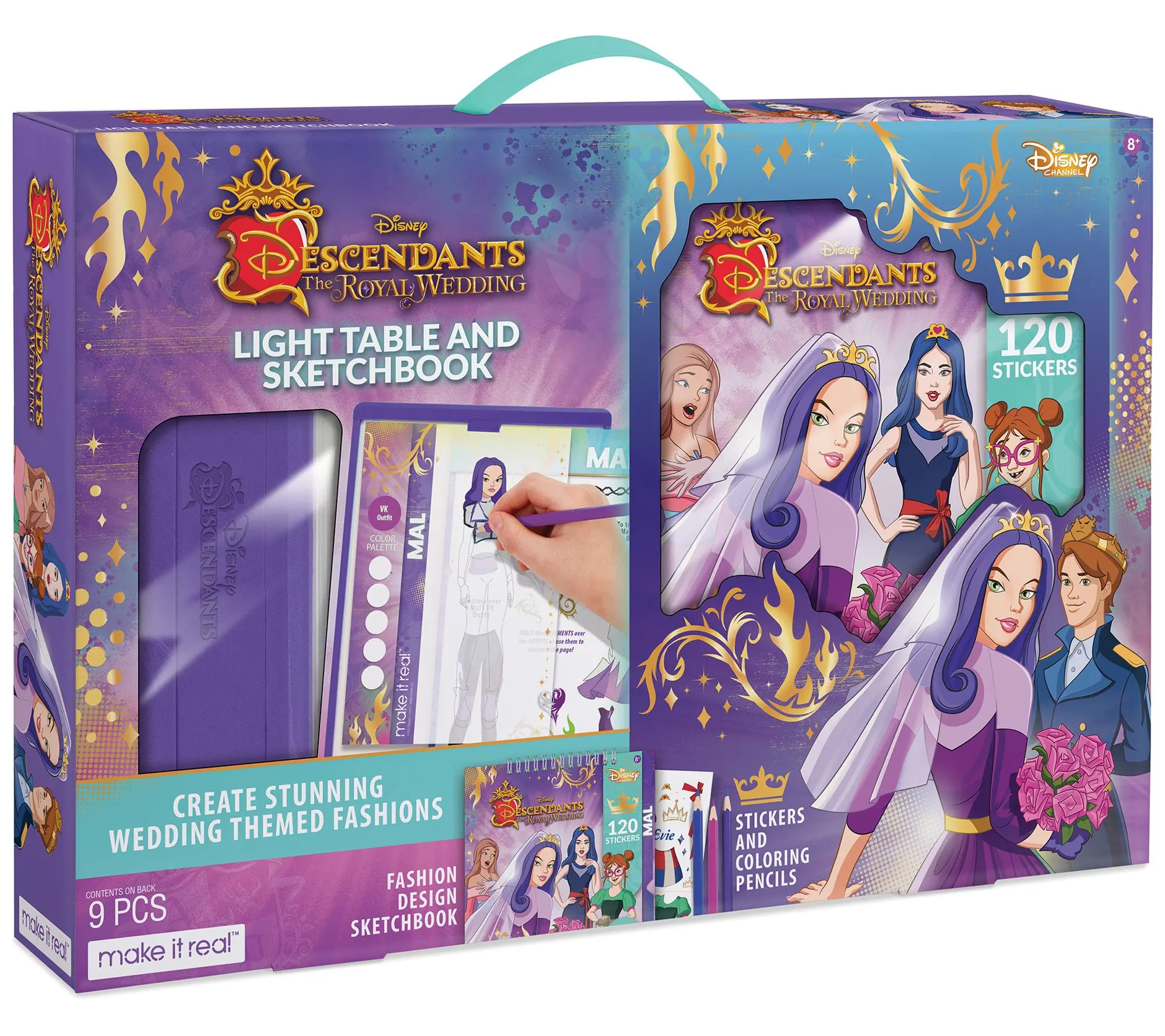 Disney: Descendant Royal Wedding - Light TableSketchbook