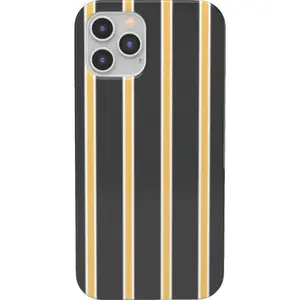 Fine Lines | Mustard Yellow Pinstripe iPhone Case