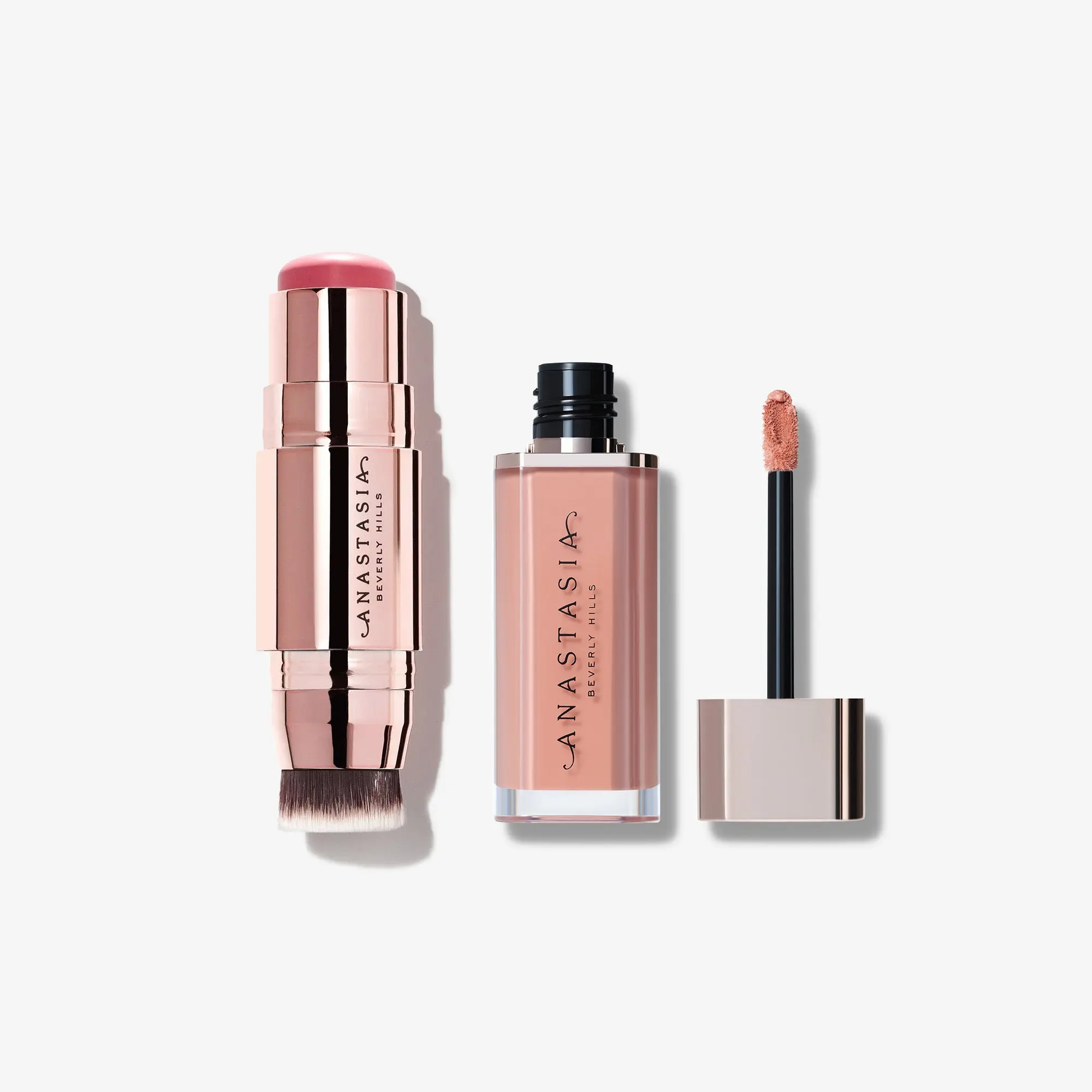 Anastasia Beverly Hills Blushed Lip & Cheek Duo Makeup Set - 3.5g Matte Cosmetic, Lightweight Beauty Essential Anastasia Beverly Hills Blushed Lip & Cheek Duo Makeup Set - 3.5g Matte Cosmetic, Lightweight Beauty Essential