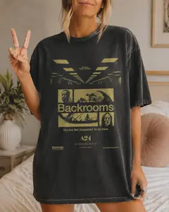 Comfort Colors Backrooms Movie Shirt Horror Movie Shirt