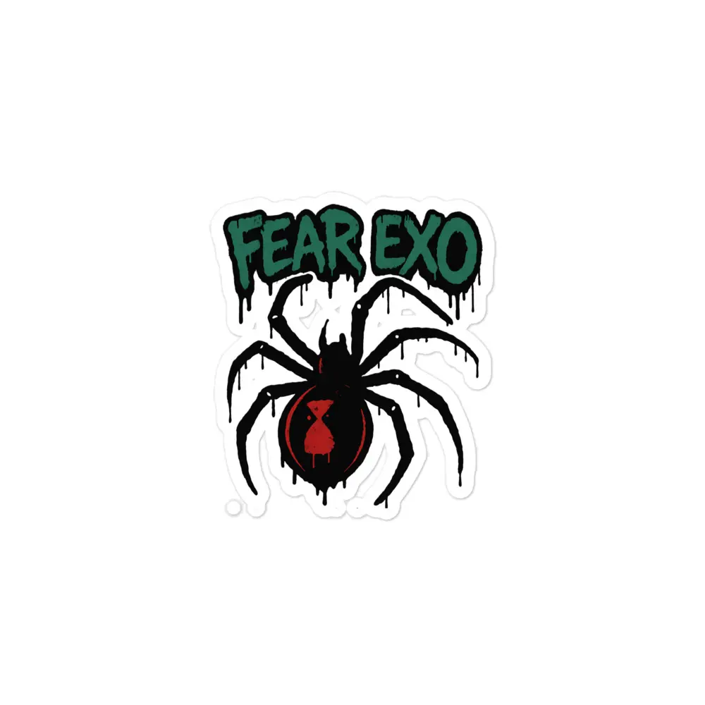 Fear EXO Black Widow Sticker