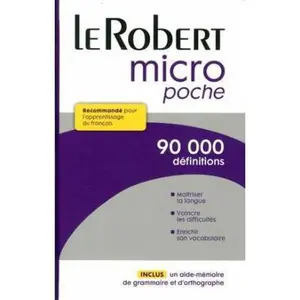 USED-Dictionnaire Le Petit Robert Micro Poche (French Edition) by Collectif (Unknown)