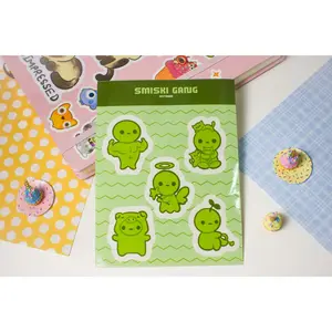 Smiski Sticker Sheet
