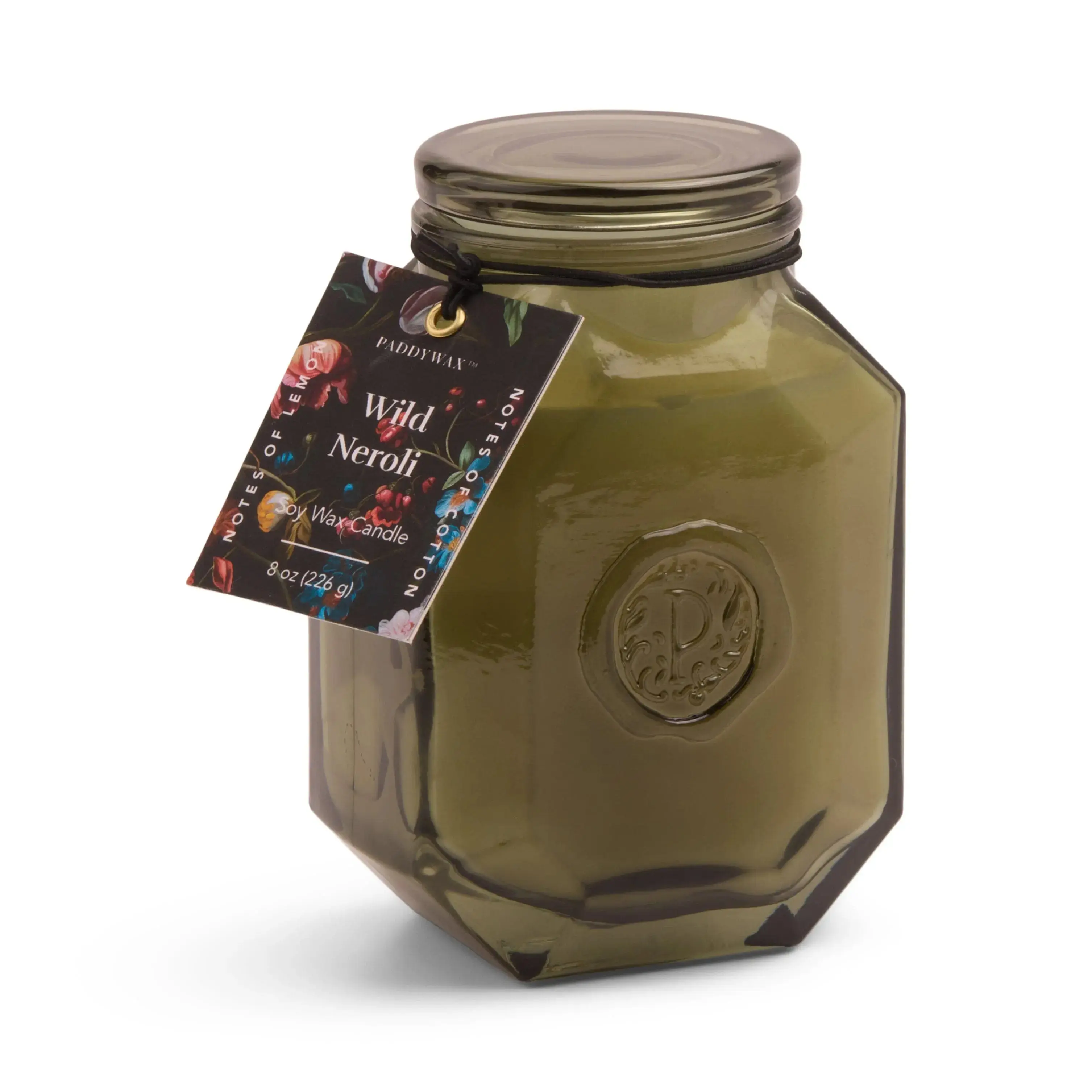 Wild Neroli Scented Candle, 8 oz Botanica Candle with Lemon, Lilac Aroma for Home Decor