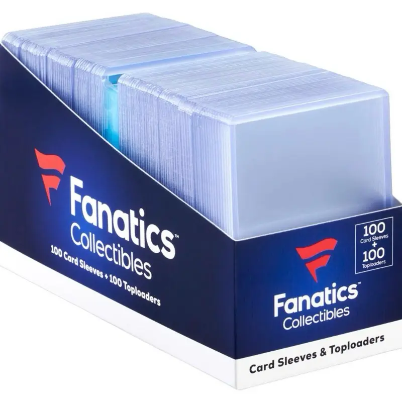 Fanatics 35 Point Topload combo with 100  soft sleeves