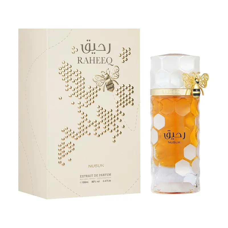 Nusuk Raheeq for Unisex Extrait de Parfum Spray, 3.4 Ounce