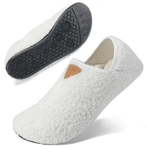 Women's Casual Slippers - Unisex Winter Warm, Soft Polyester, Breathable, Lightweight, Non-Slip Sole, Slip-On, Comfortable Indoor-Outdoor Footwear for Home Use,outdoorfun