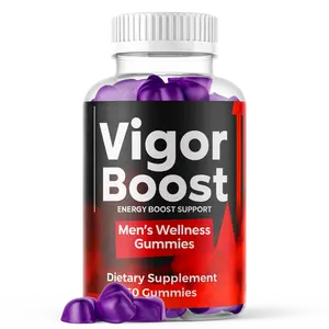 Vigor Boost Gummies Maximum Strength Vitamin Supplement Advanced Formula with Natural Ingredients for Premium Results 60 Gummies
