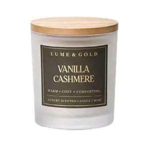 Vanilla Cashmere Luxury Coconut Soy Candle – 10 oz