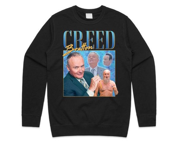 Creed Bratton Homage Jumper Sweater Sweatshirt US Office Retro 90's Biznus Boboddy Funny Gift