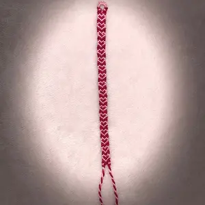 Heart Embroidery Floss Bracelet