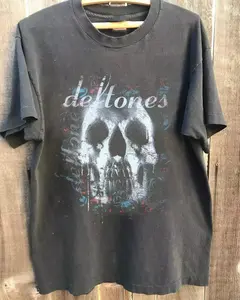 Deftones Band Tour Tshirt, Deftones Charcoal Unisex Tshirt All Size, Gift For Fan