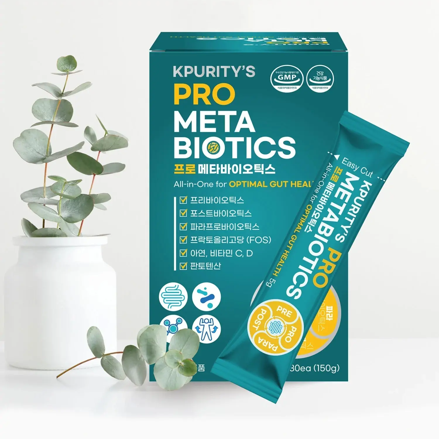 Kpurity's Prometabiotics All-In-One For Optimal Gut Health