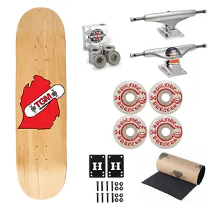 TGM Skateboards Mitten Logo Skateboard Complete with Independent Spitfire Upgrade
