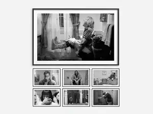 Movie Scenes Bathroom Art Poster Set, Mix + Match Bathroom Prints, Bathroom Art Bundle, Toilet Humor Wall Decor Funny Gift