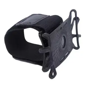 360° Rotatable Detachable Phone Armband, Adjustable Elastic Sports Arm Strap, Universal Running Workout Arm Bag for All Smartphones Outdoor Fitness Accessory